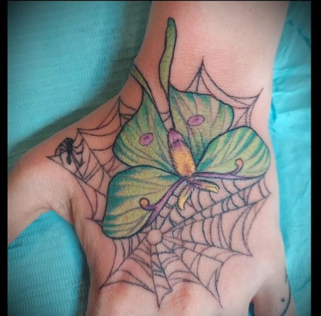 tattoos/ - Bonnie Seeley Luna Moth - 143669
